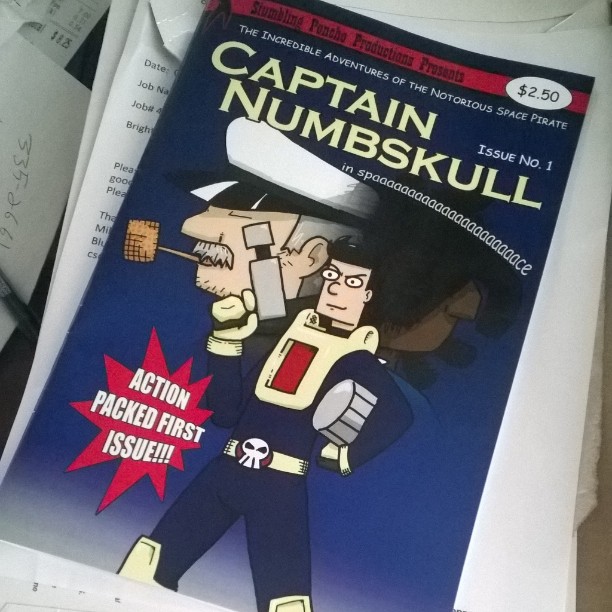First printing of Captain Numbskull #1